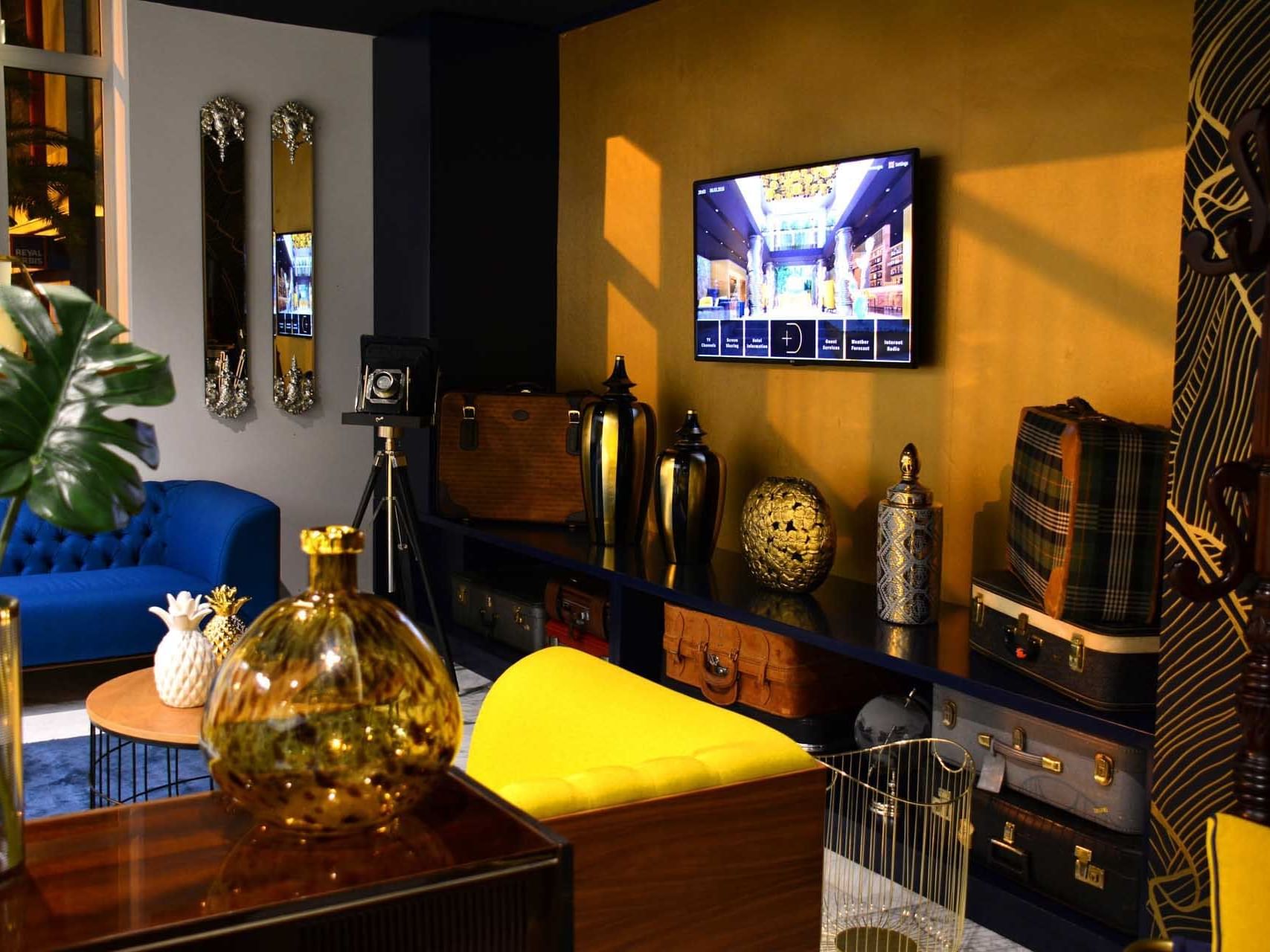 lobby en hotel Design Plus Bex