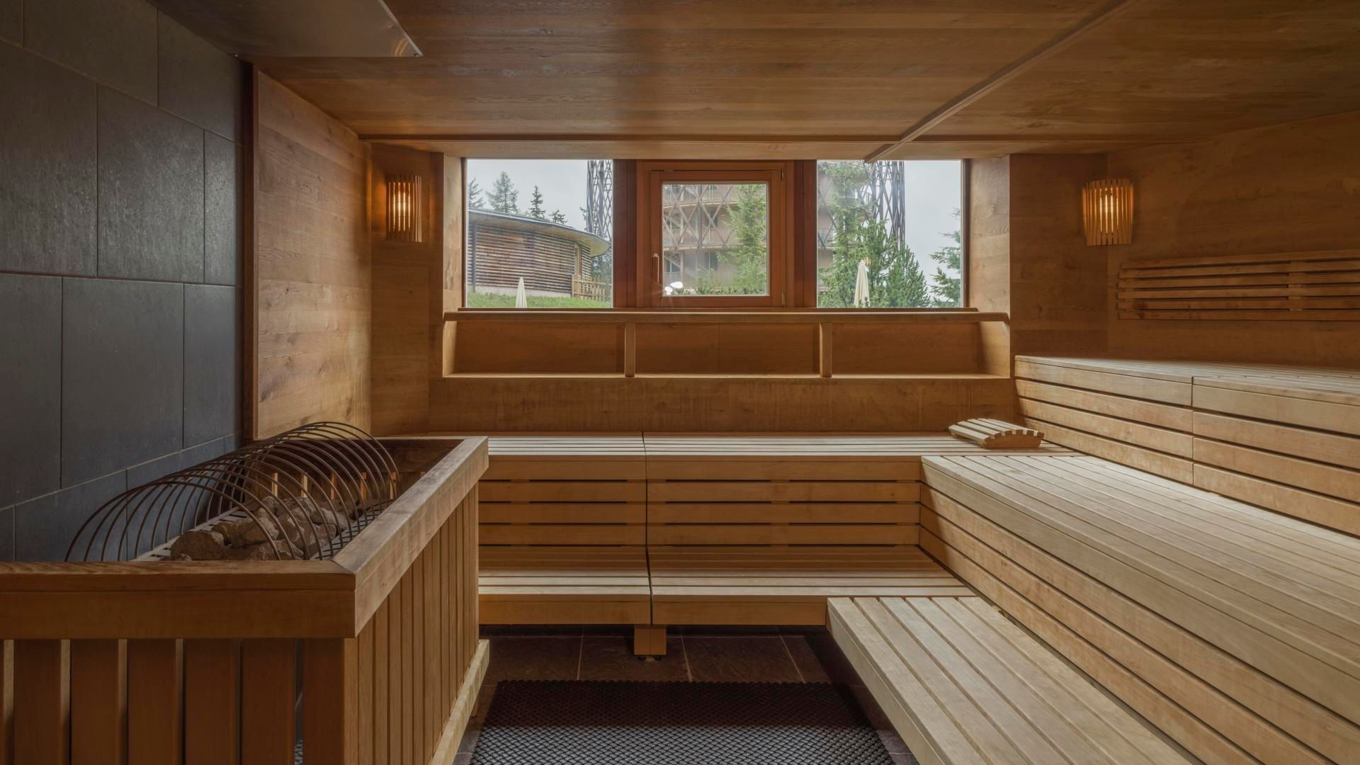 Falkensteiner Premium Apartments edel:weiss Spa Innenbereich Sauna