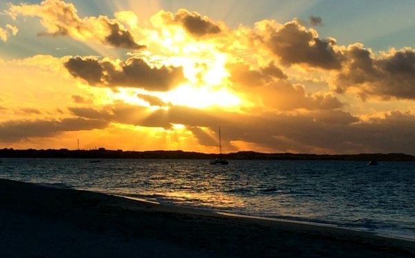 Stunning Sunset near The Somerset On Grace Bay