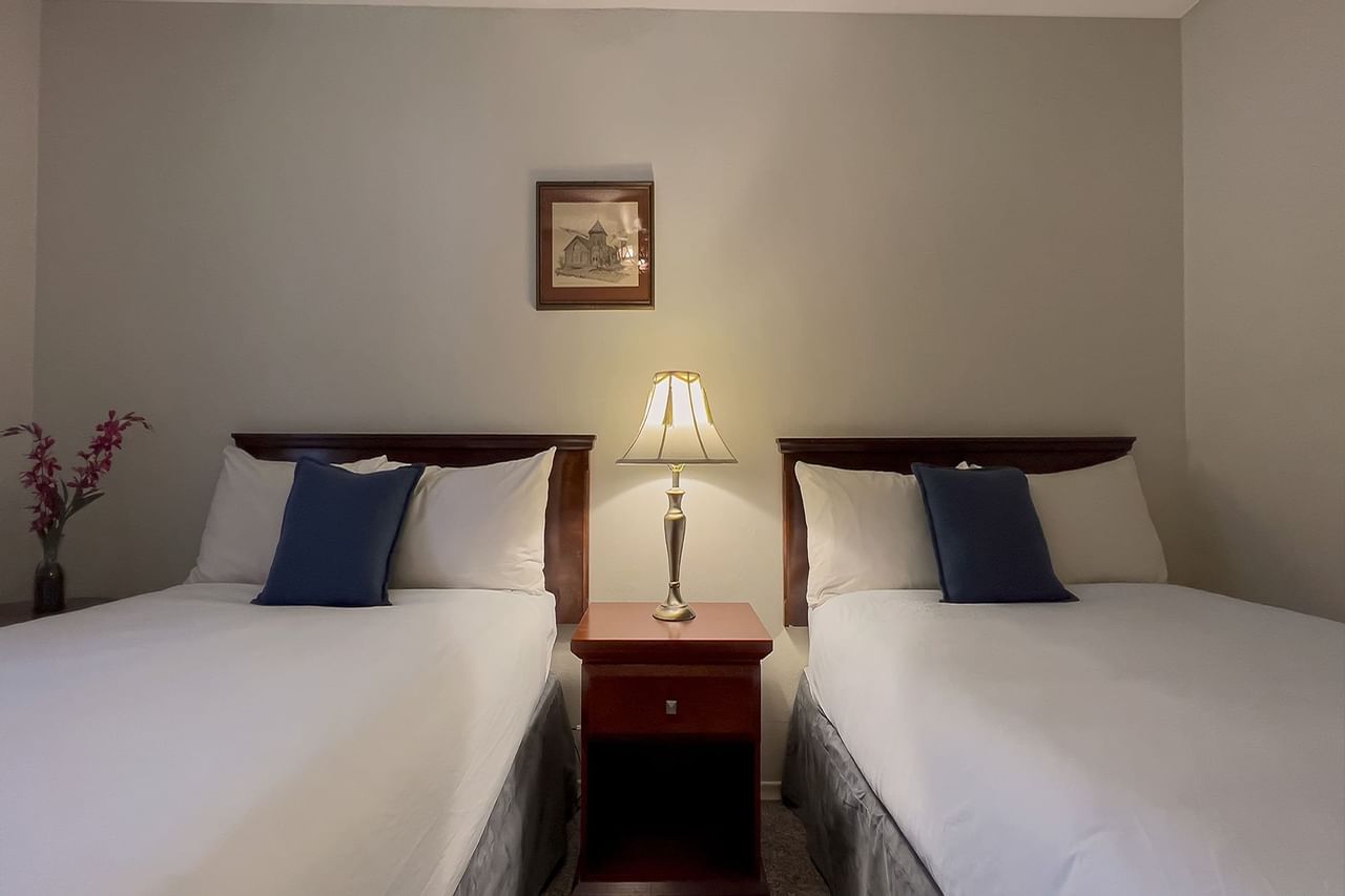 Guest room with two beds