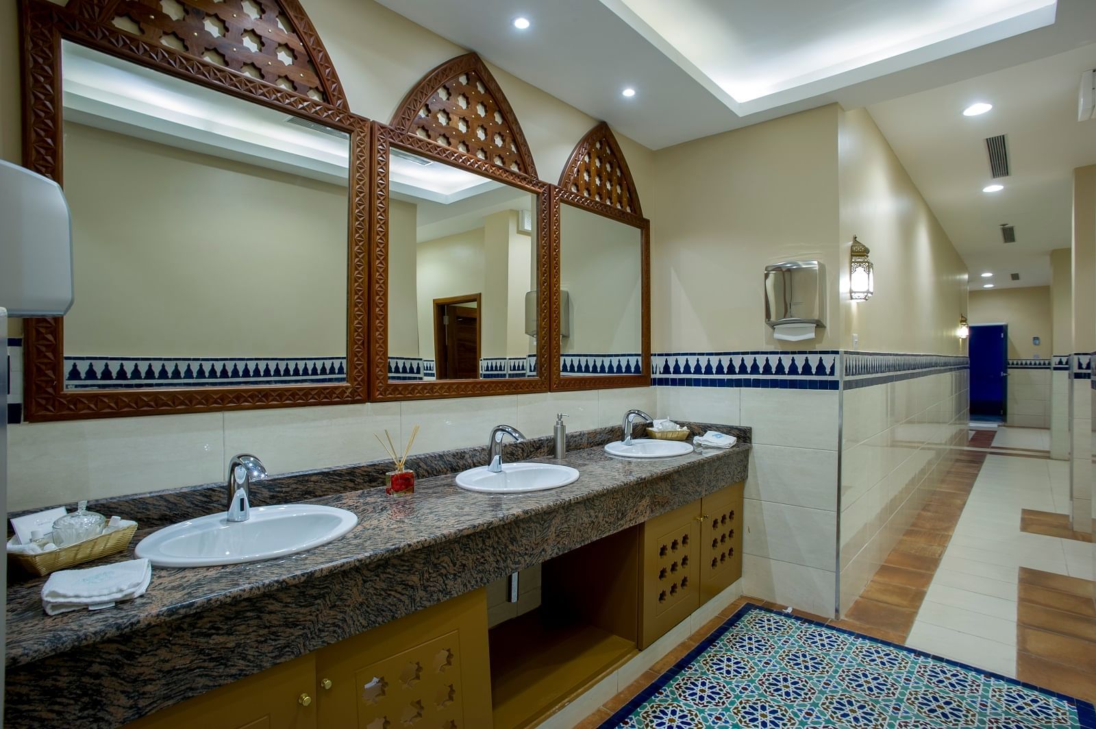 Vanity in Maisha spa at Dar Es Saalam Serena Hotel