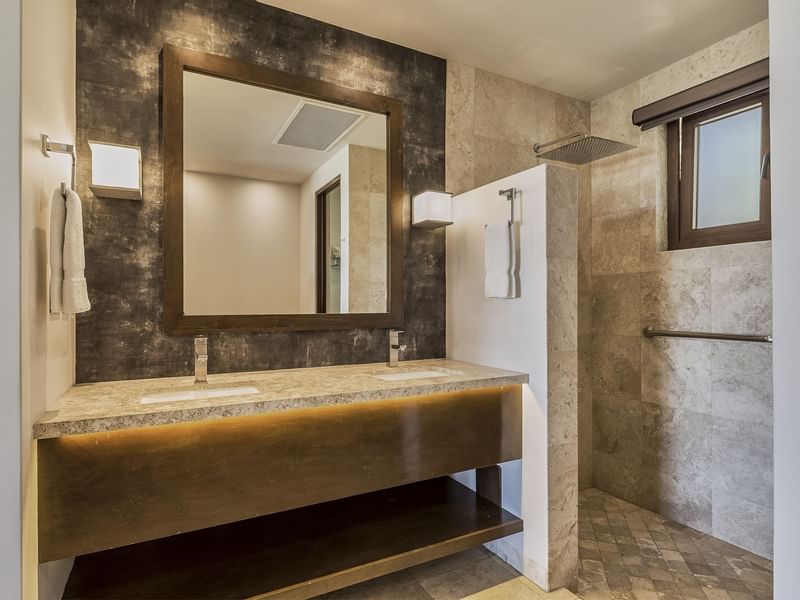 Vanity in Four Bedroom Premier Residence at Live Aqua Resorts