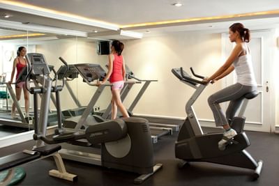 Fitness at Hotel Gran Mahakam in Jakarta, Indonesia