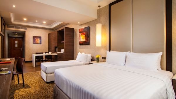 Lounge area in Sunway Grand Suite at Sunway Resort