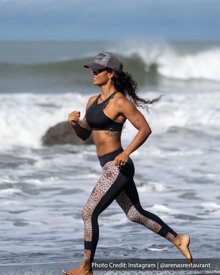 jogging by the beach even during your beach vacation in Malaysia