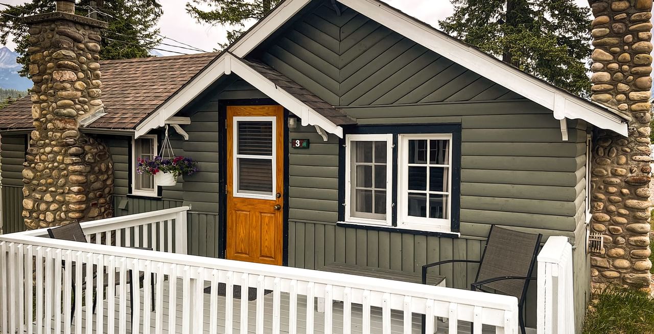 Exterior of a cabin