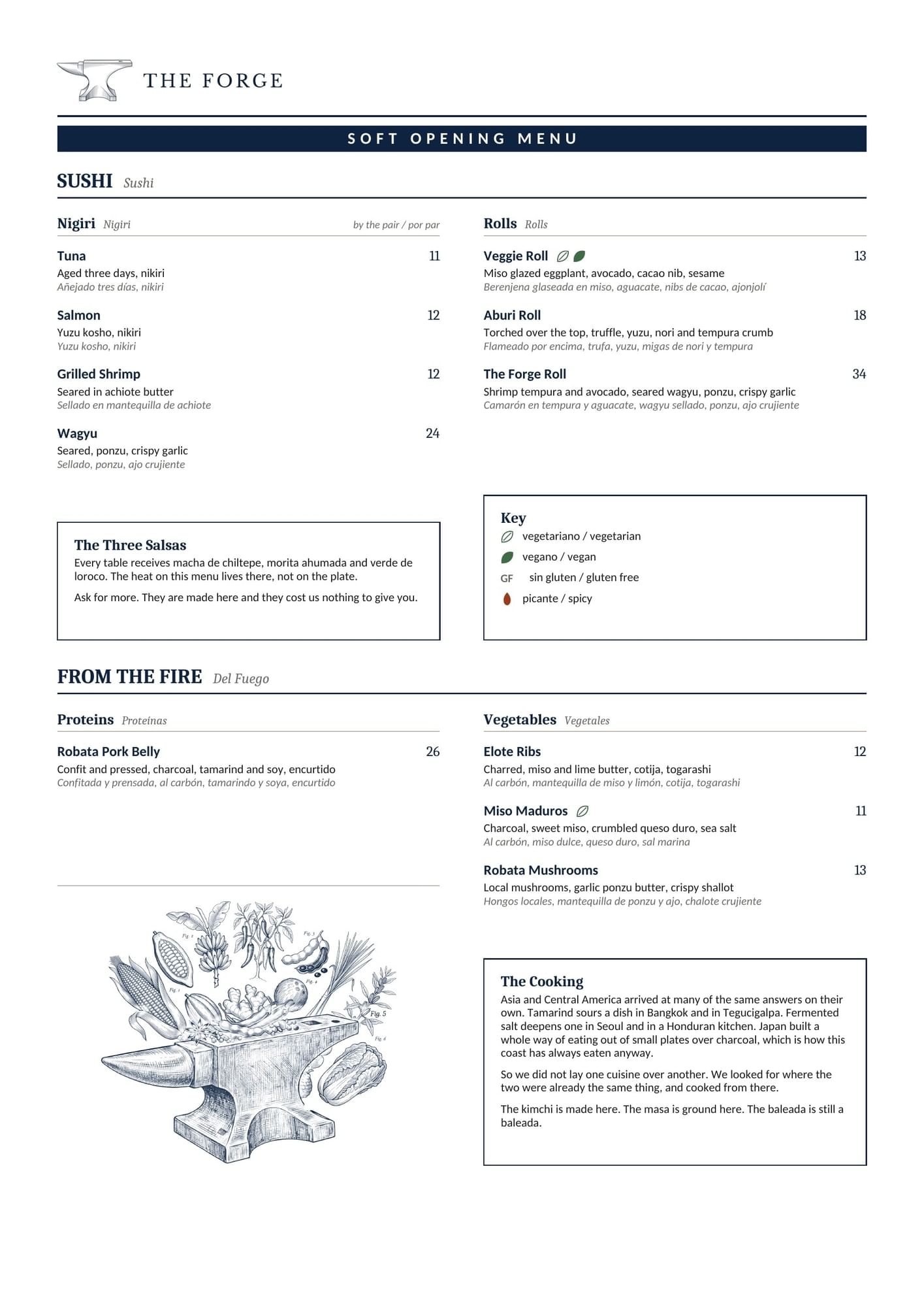 The Forge menu — page 2