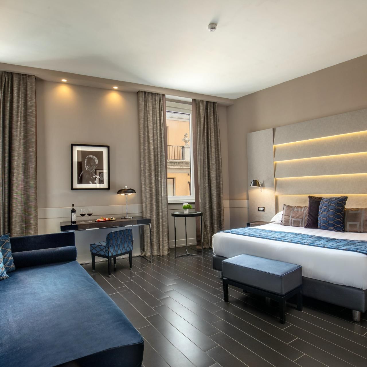 The Open Suite with a spacious interior and comfortable furniture at The Style