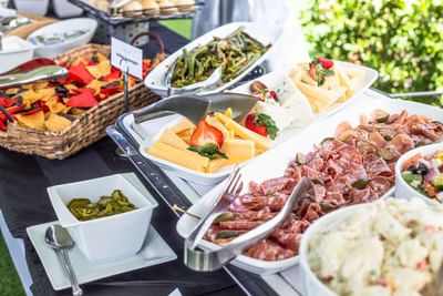 Buffet display in a Restaurant at The Morgan Resort Spa Village
