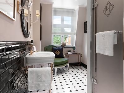 King Premium Bathroom at Patrick Hellman Schlosshotel