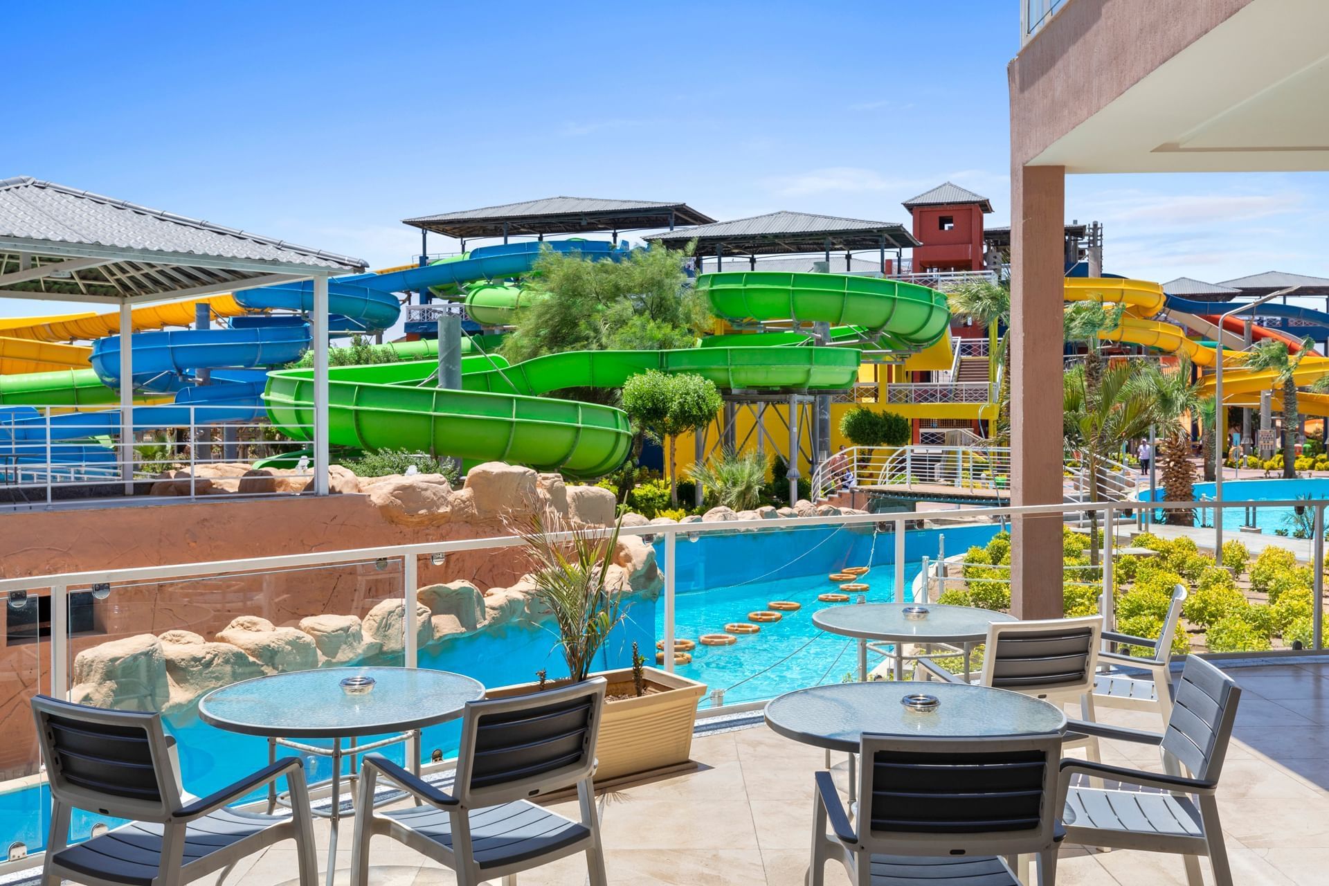 Bar at Pickalbatros Jungle Aqua Park Resort in Neverland, Hurghada