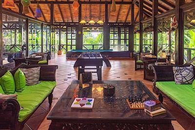 Interior of a Lounge area at Rio Celeste Hideaway