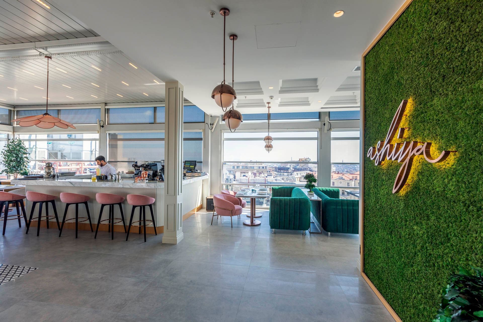 Close-up of amenities in the Spa at CVK Taksim Hotel Istanbul