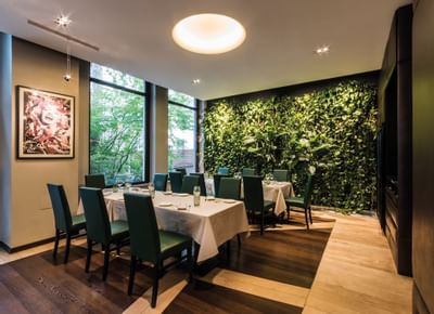 Visuale Ristorante Hotel Manin Milano