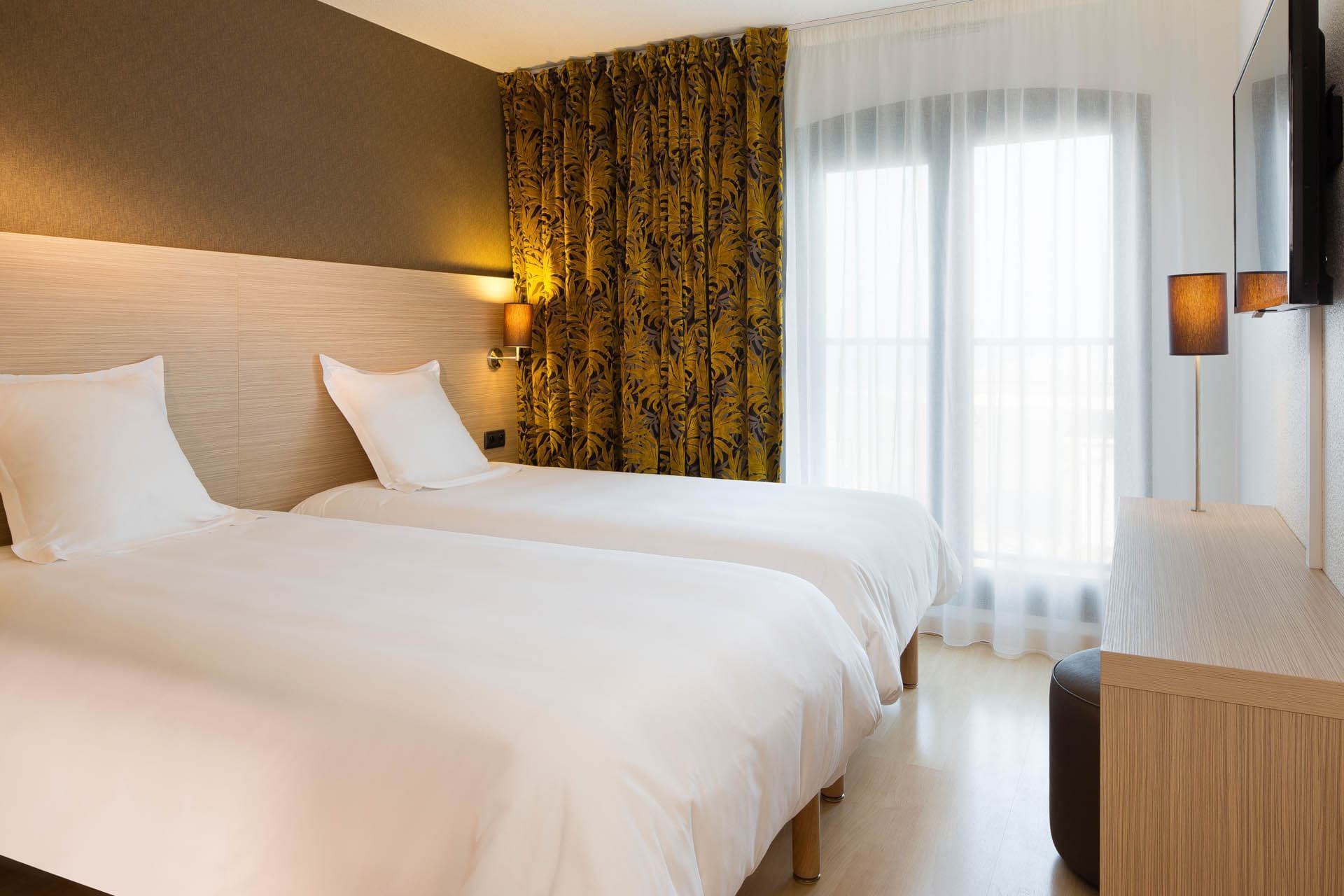 Espace salon intérieur de la chambre à Escale Oceania Saint-Malo