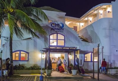Infinity of Beach Entrance