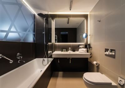 Visuale Bagno Hotel Manin Milano