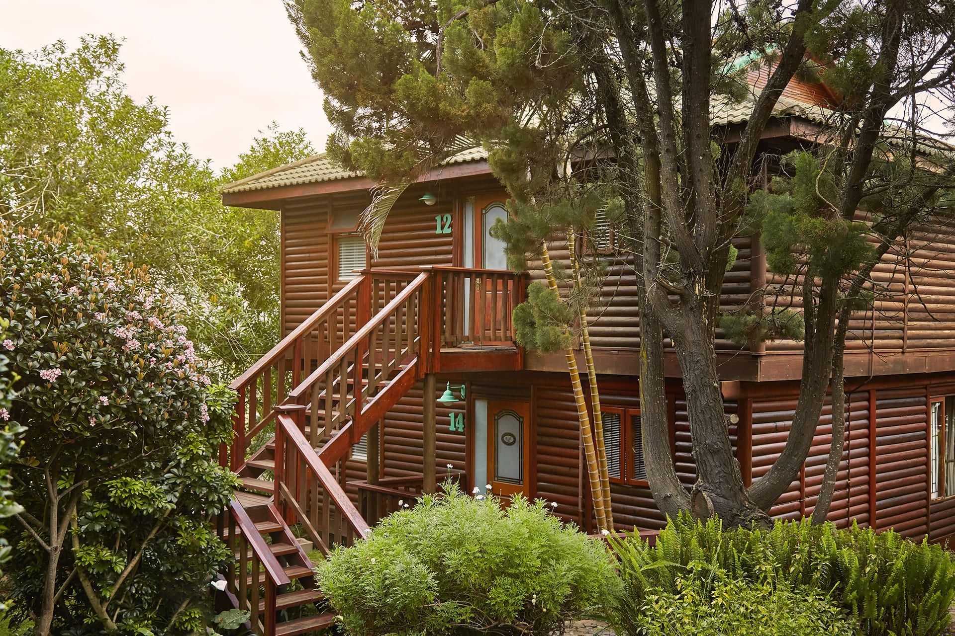 Exterior view of a Chalet at Knysna River Club