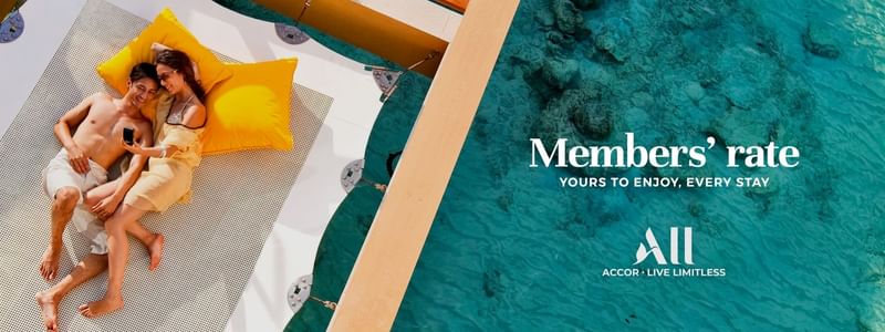 Members' rate poster used at Pullman Albert Park