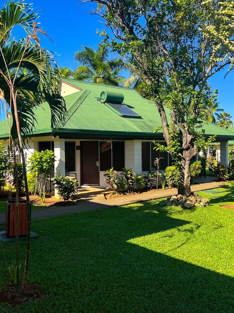 Green Deluxe Villa at Tokatoka Resort, Nadi Fiji International Airport.