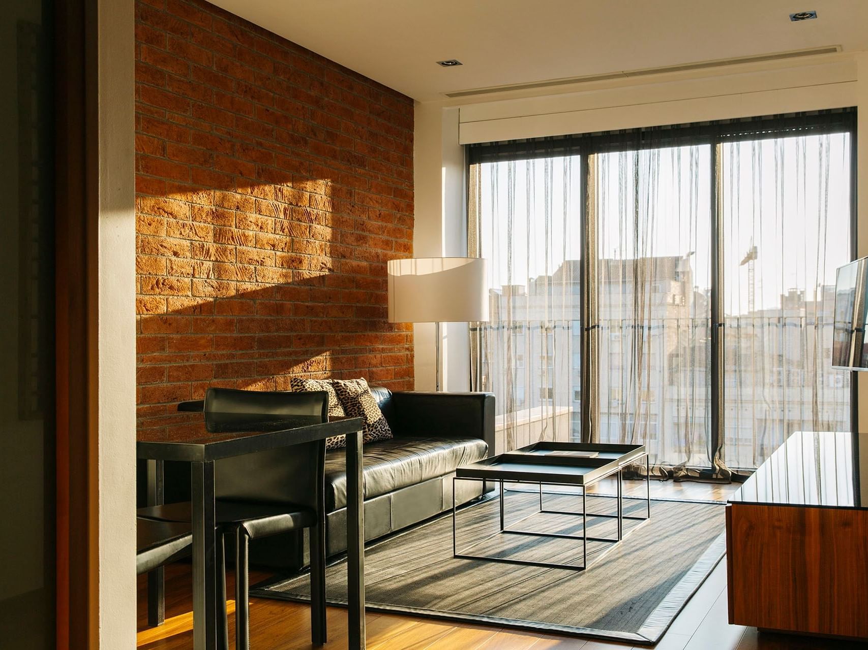 Interior of Superior suite at Barcelona Apartments