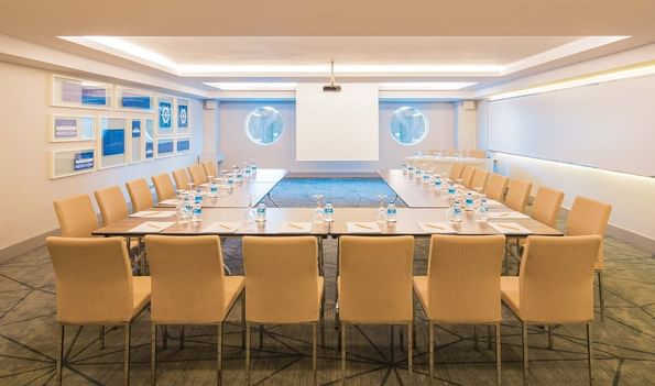 Atlantic Meeting Hall I-II-III with U-shape table and chairs at Titanic Deluxe Lara