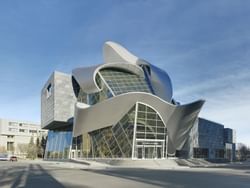 Exterior of the Art Gallery of Alberta near the Matrix Hotel