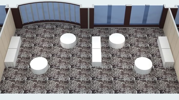 3D model of Australian meeting room at Novotel Melbourne
