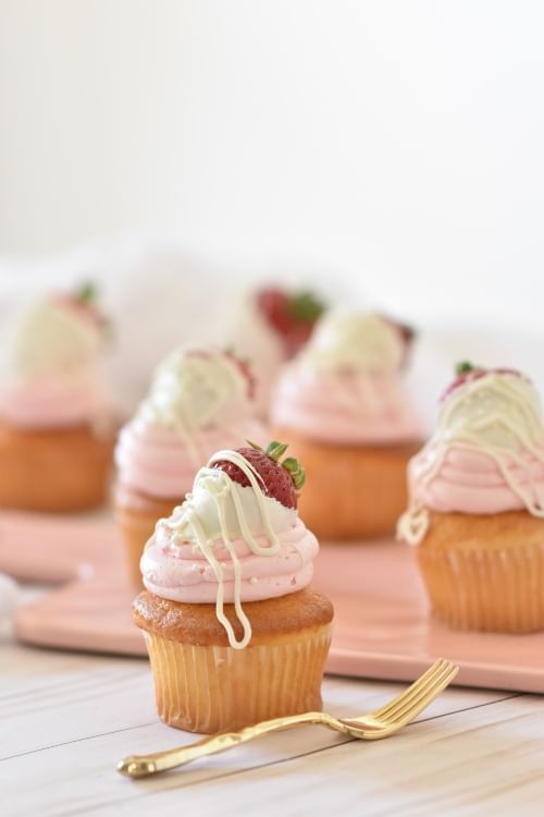 Cupcakes, like those which will be available at the Cake Bake Shop when it opens in Disney's Boardwalk in Orlando