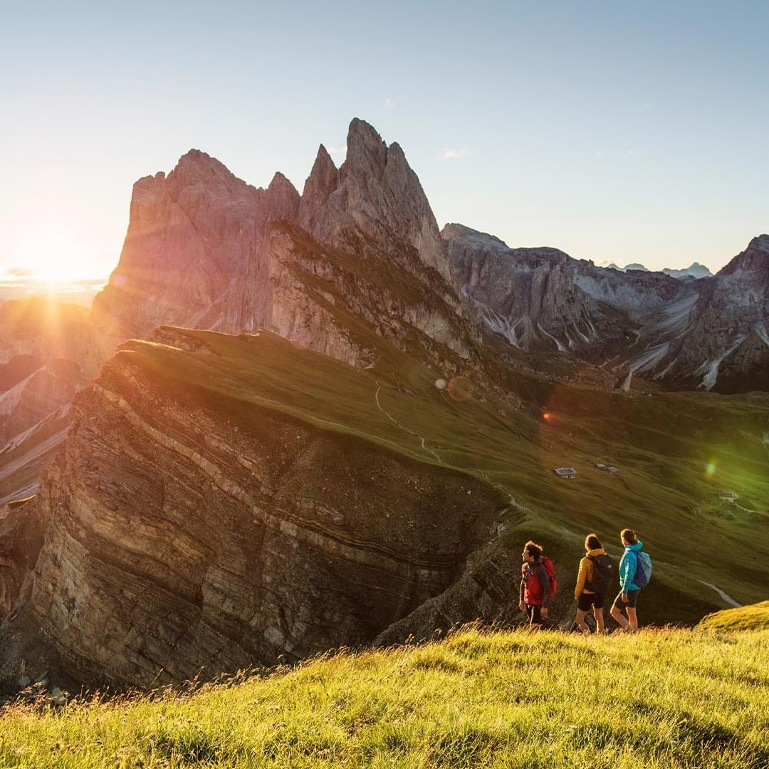 Hiking in the Dolomites