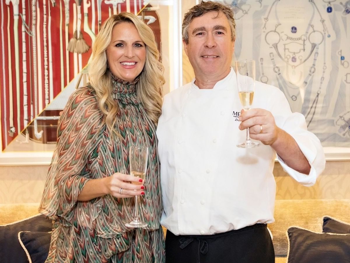 A couple drinking at 30th annual Boston wine festival