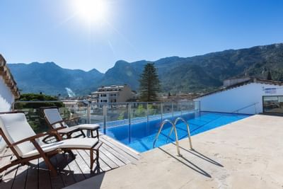 Refreshing pool with mountain views Tramuntana - Penthouse pool