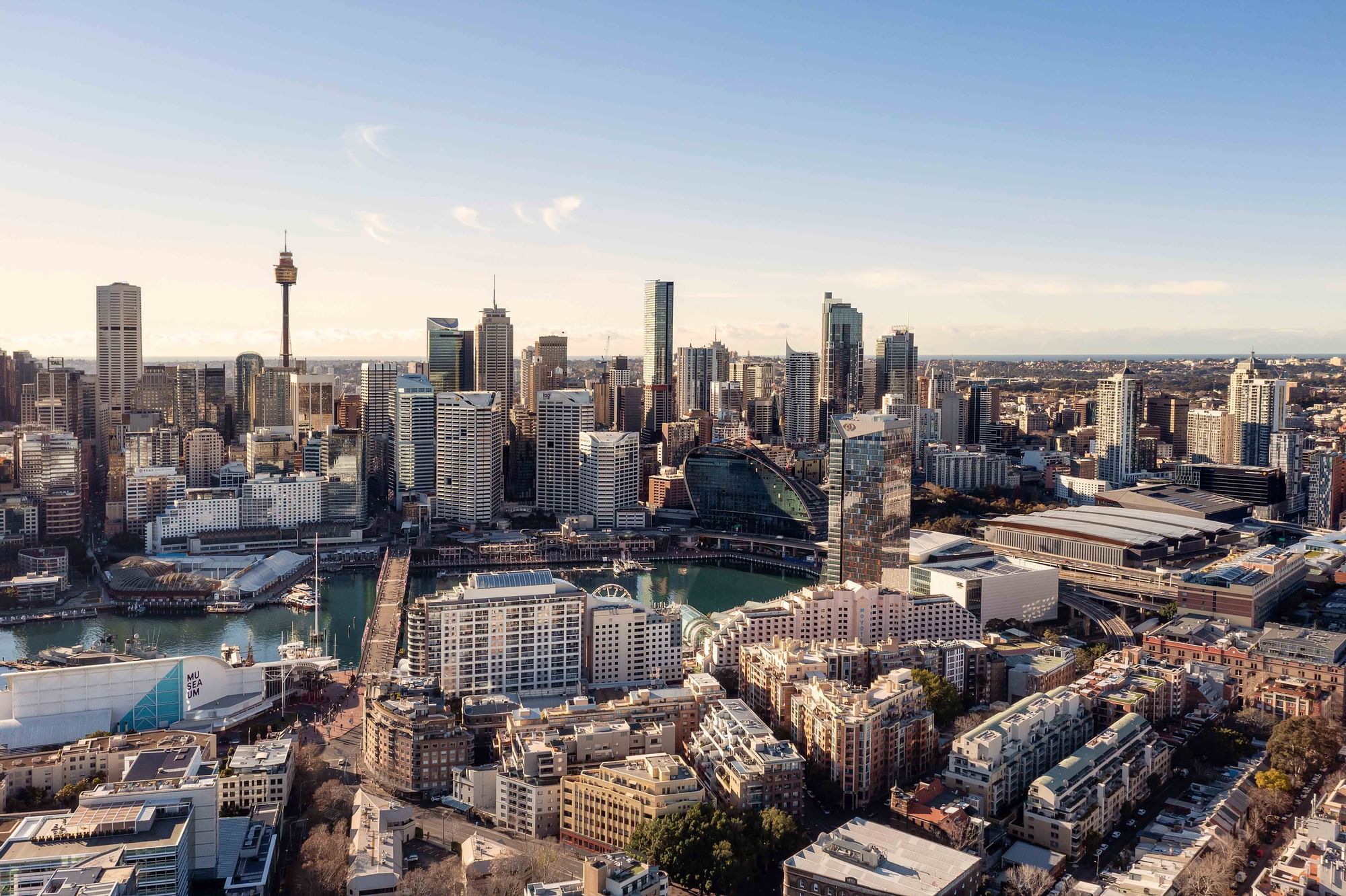 Aerial view - Ibis Sydney Darling Harbour