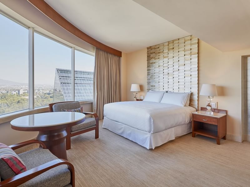 Presidential Suite with king bed at Grand Fiesta Americana