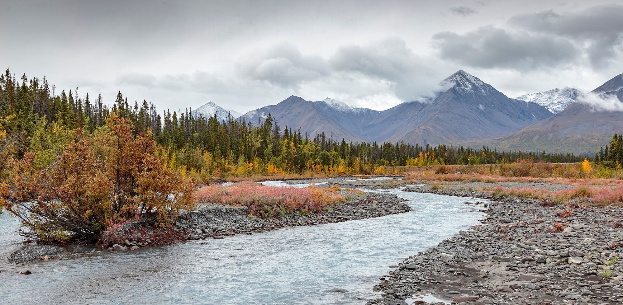 Portrait View of River and Mountain
near Coast Hotels Downtown