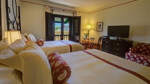 Double Deluxe Room with two full-size beds at Hotel El Convento