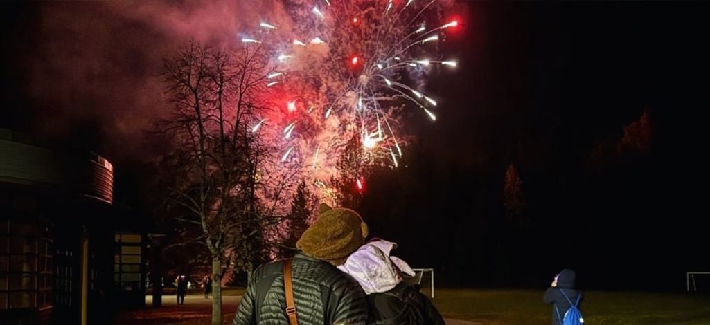 Halloween fireworks light up Tapley’s Farm