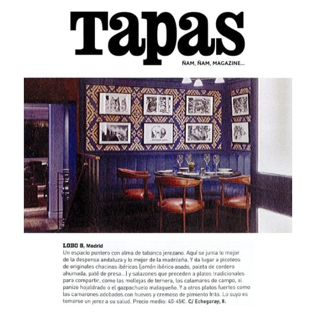 Gran Hotel Inglés en Tapas Magazine