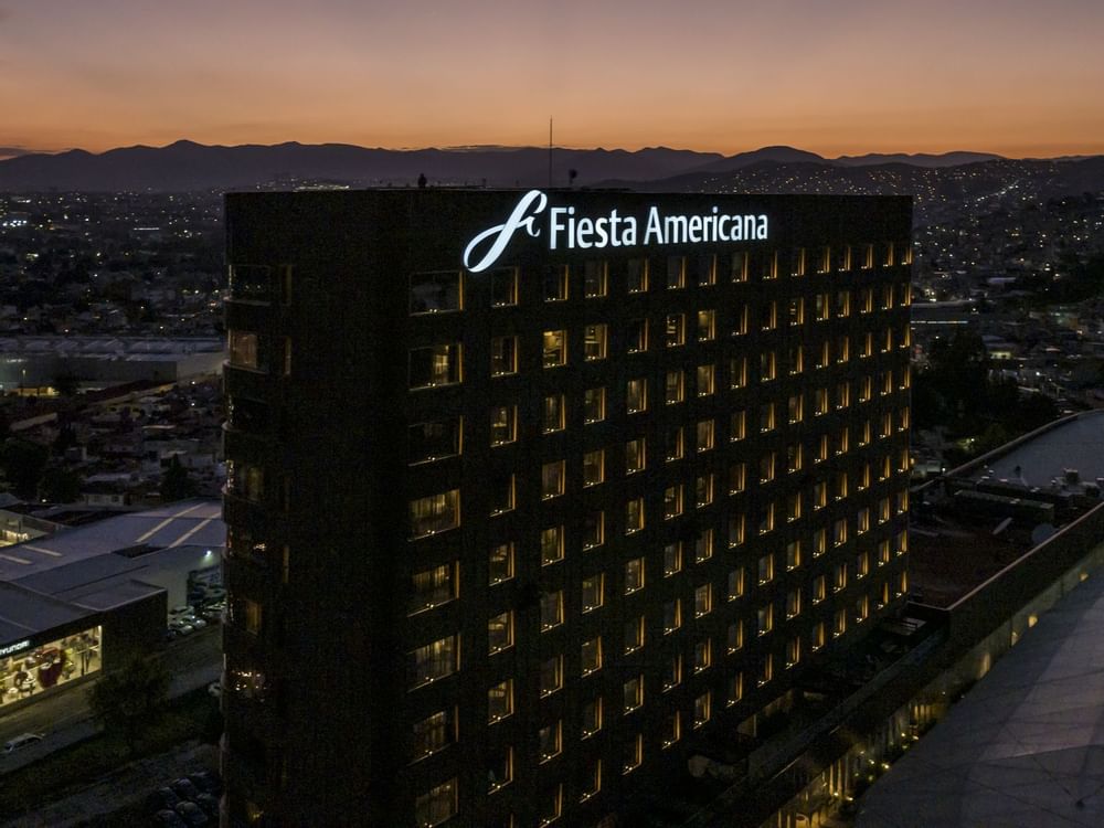 Fiesta Americana Exterior at Historic downtown Tlalnepantla