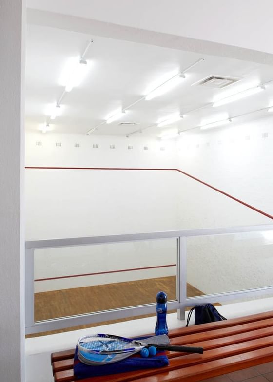 Squash Courts in Club Mykonos 