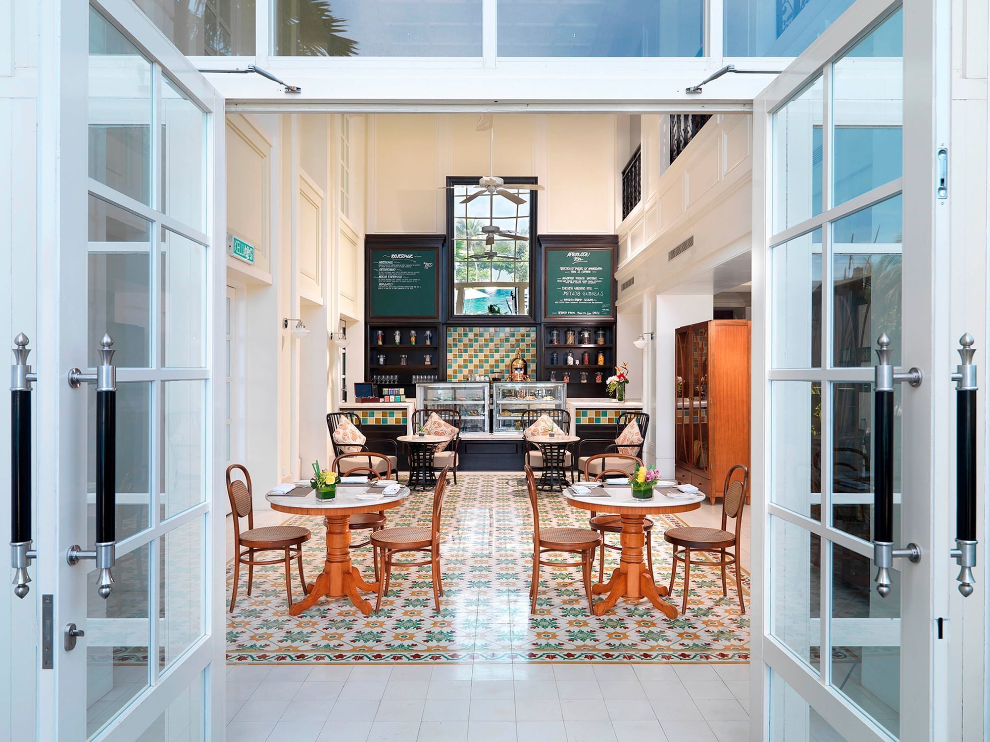 Entrance & dining area of Straits & Co at The Danna Langkawi