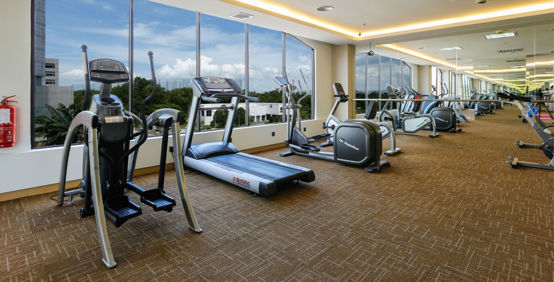 Fitness Centre Full View in Sunway Hotel Seberang Jaya