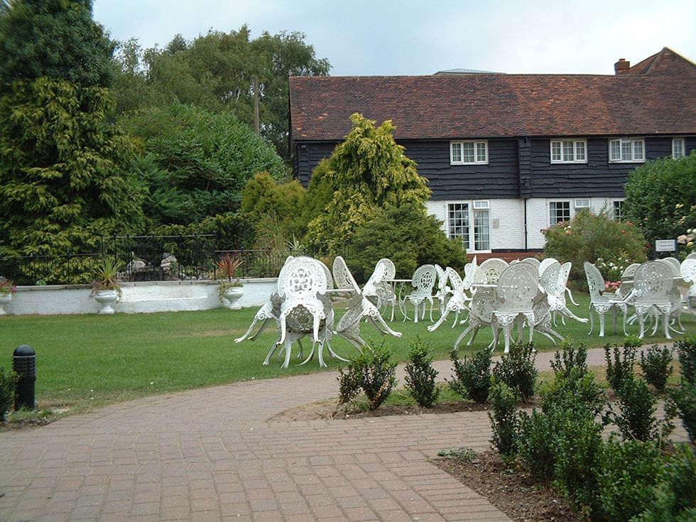 Garden at The Barn Hotel, Ruislip