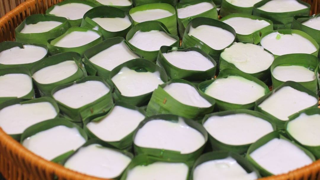 Thai Coconut Pudding dish served in the Santapan Nusantara Putra buffet at Sunway Putra Hotel