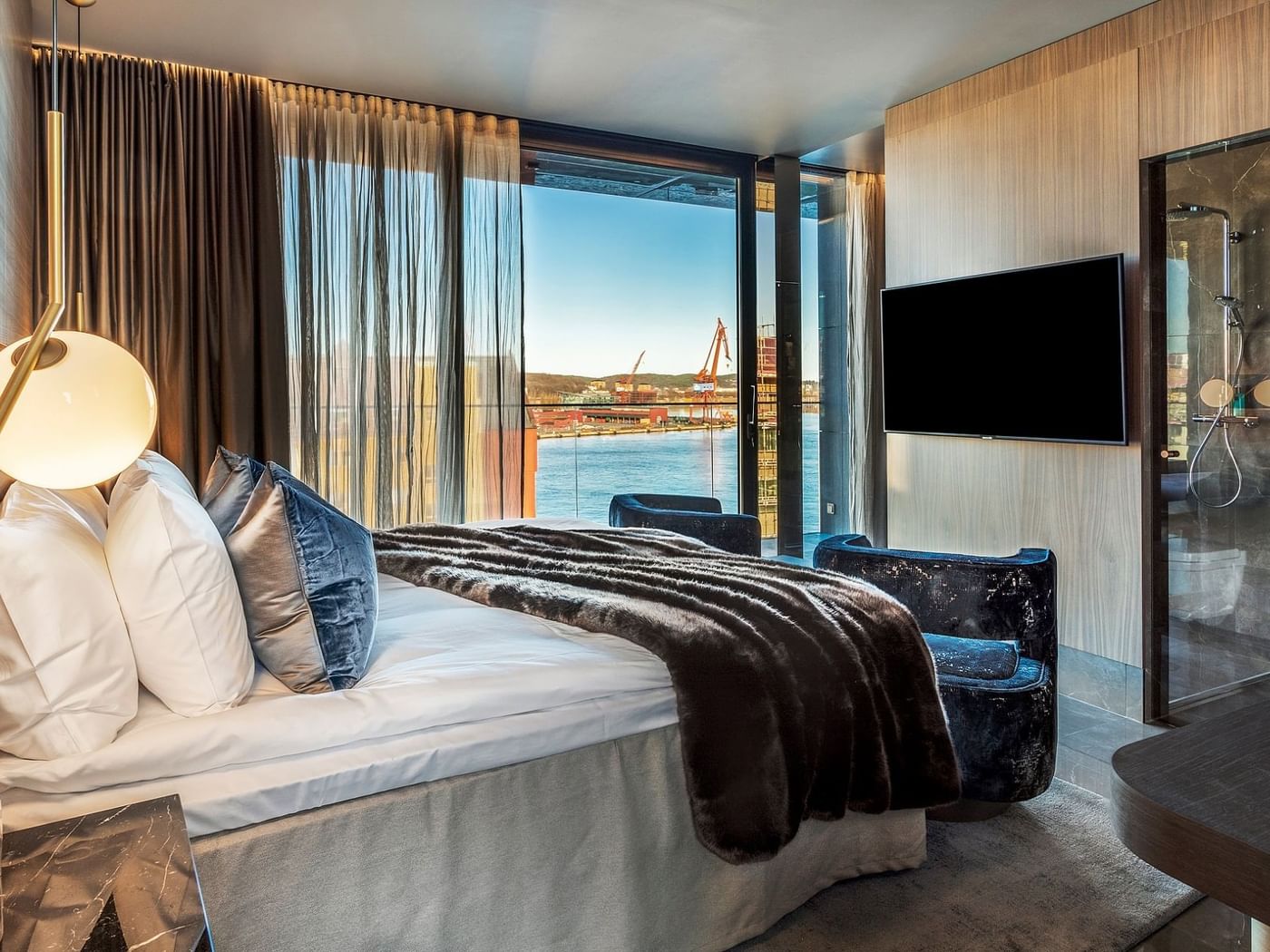 Penthouse-værelse på Hotel Riverton Göteborg