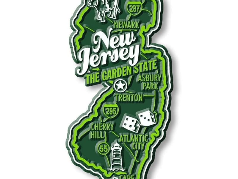Garden State Rate New Jersey map used at The Madison Hotel
