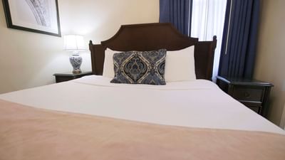 Petite Room with one queen bed at Andrew Jackson Hotel