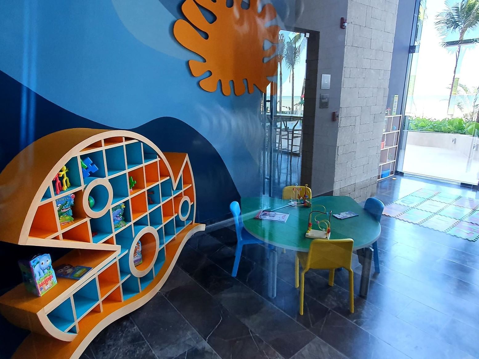 Interior of Complimentary Kid's Club at Viaggio Resort Mazatlan