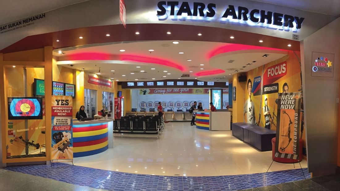 Stars Archery at Sunway Pyramid Mall