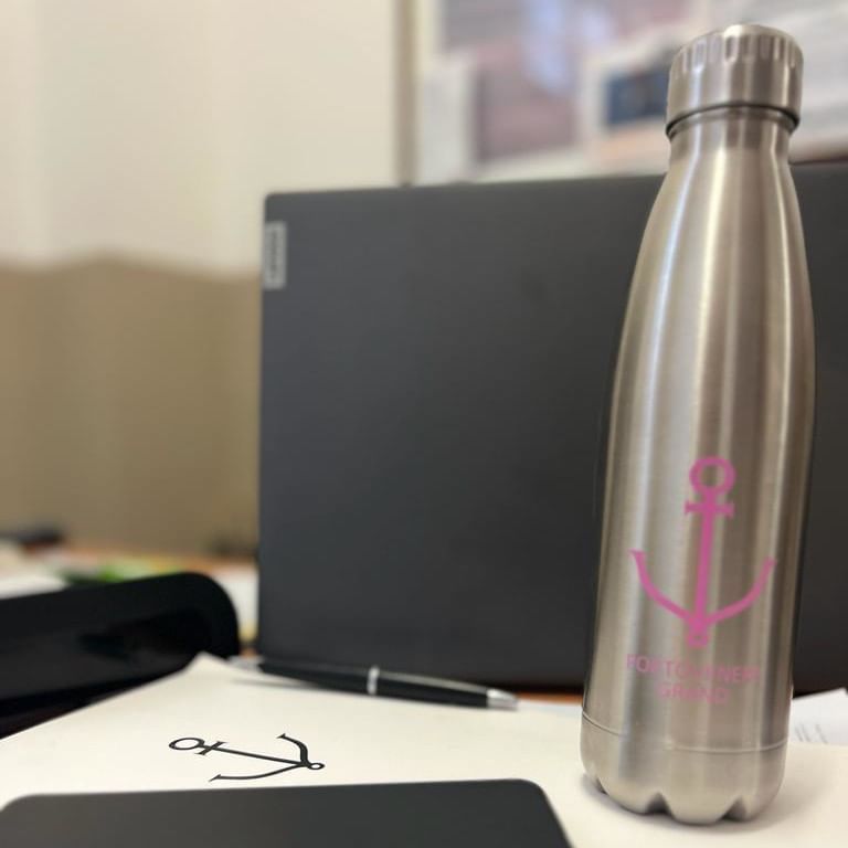 sustainability - reusable water bottle